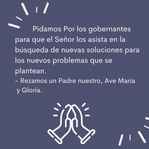 58º Jornada mundial de oración - Día 3