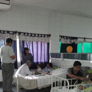 Festejos del día del niño en el hospital del Niño Jesús - Tucumán