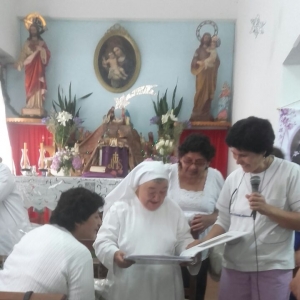 Homenaje a la Hna Catalina - Hospital San Bernardo - Salta