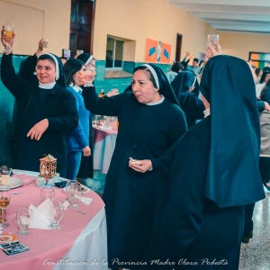 Ágape fraterno - Constitución de la Provincia Madre Clara Podestá