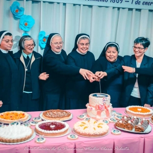 Ágape fraterno - Constitución de la Provincia Madre Clara Podestá