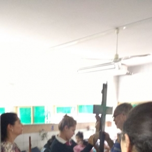 Viernes Santo en el Hospital de Niño Jesús