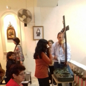 Viernes Santo en el Hospital de Niño Jesús