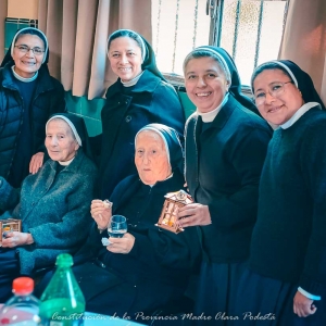 Ágape fraterno - Constitución de la Provincia Madre Clara Podestá