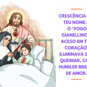 ANGÉLICA... CRESCÊNCIA... FILHA DE MARIA... VIOLETA DO SENHOR...