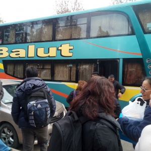 Delegación de Huerto y Gianelli Jujuy partiendo - InterHuerto 2017