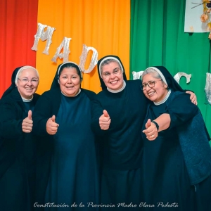 Ágape fraterno - Constitución de la Provincia Madre Clara Podestá