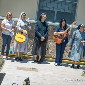 Inauguración de la gruta