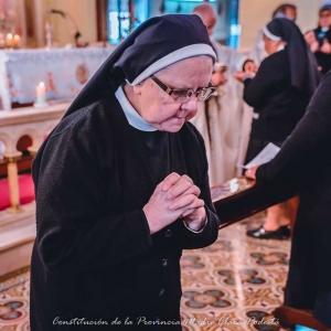 Misa - Constitución de la Provincia Madre Clara Podestá