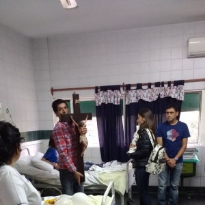 Viernes Santo en el Hospital de Niño Jesús