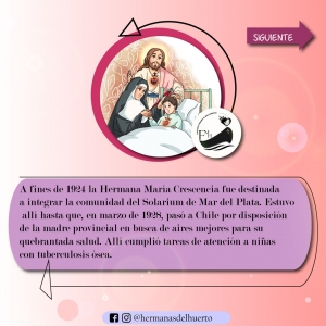 BREVE CRONOLOGÍA DE LA VIDA DE LA HERMANA MARÍA CRESCENCIA PÉREZ