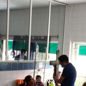 Viernes Santo en el Hospital de Niño Jesús