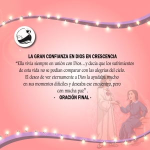 NOVENA A LA BEATA MARÍA CRESCENCIA  DEL 11 DE MAYO