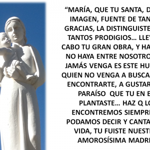 MES DE MARÍA - CARTA A SUS HIJAS